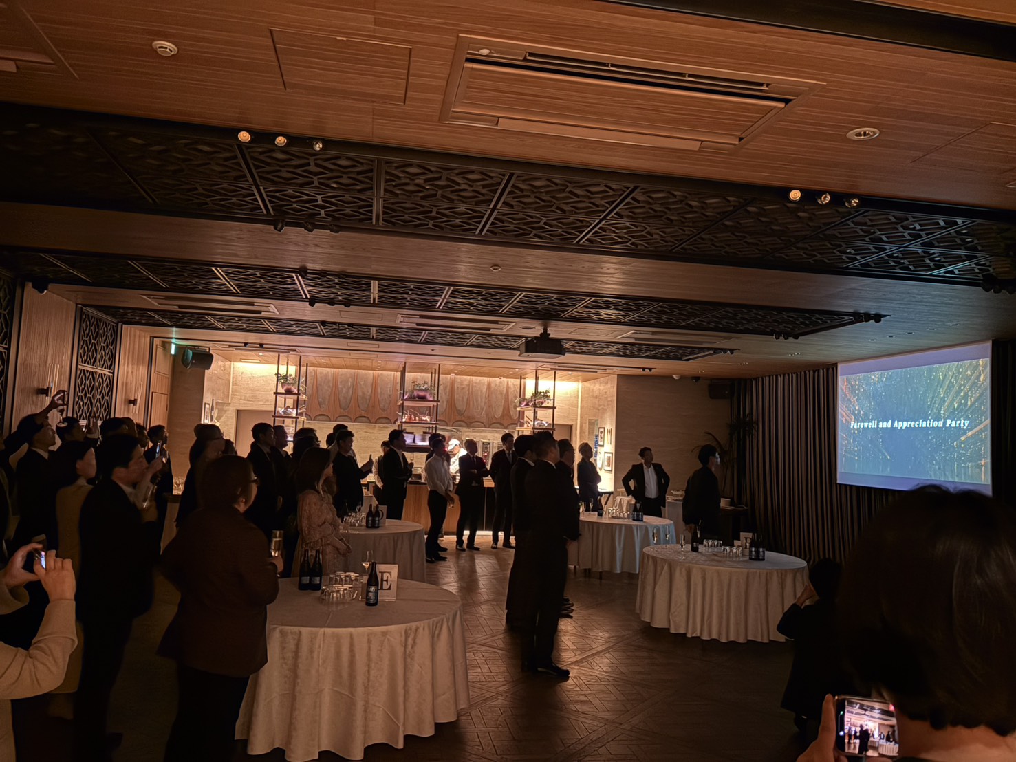 新たな門出を祝う壮行会